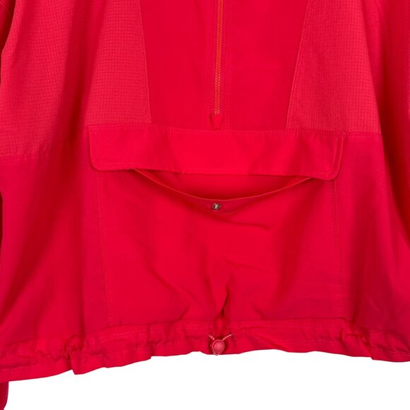 StretchTech Quick Dry Pullover Windbreaker Jacket Sz Medium Athletic Lightweight - Picture 4 of 7